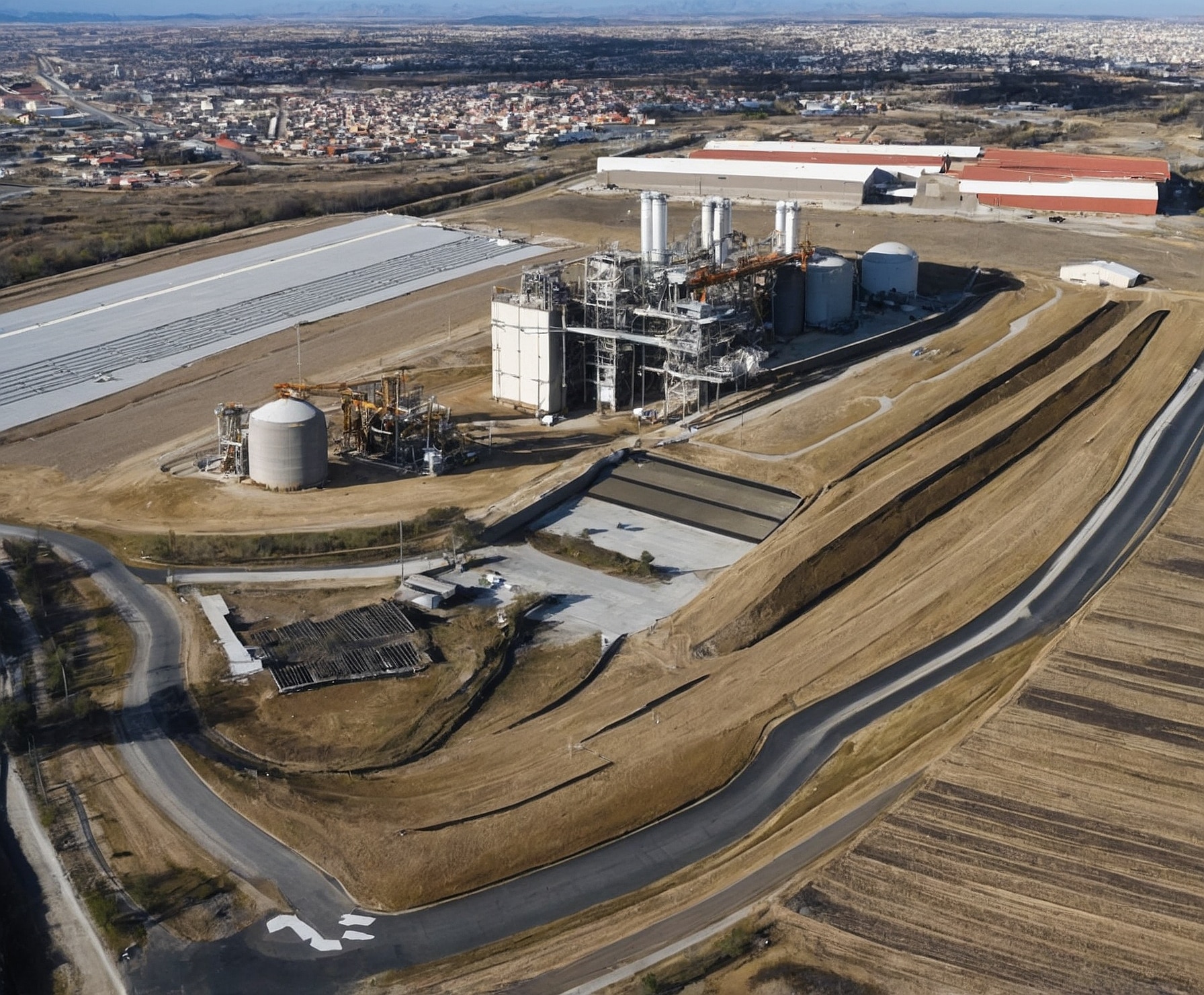 Evaluación de daños en infraestructuras industriales